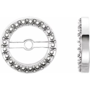 Halo-Style Earring Jackets