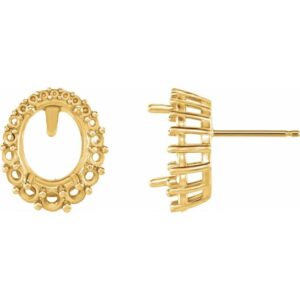 Halo-Style Earrings