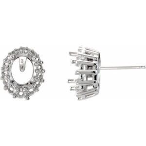 Halo-Style Earrings