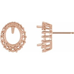 Halo-Style Earrings