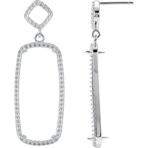 Halo-Style Earrings