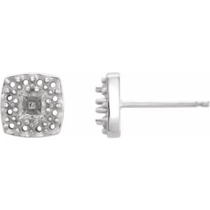 Halo-Style Earrings