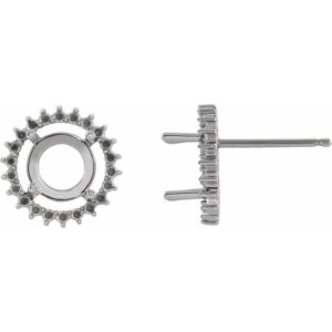 Halo-Style Earrings