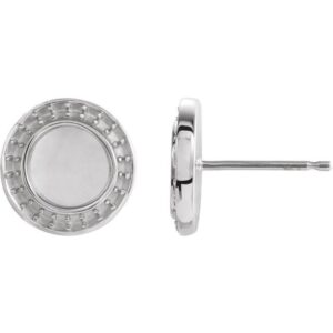 Halo-Style Earrings