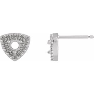 Halo-Style Earrings
