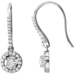 Halo-Style Earrings