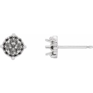 Halo-Style Earrings
