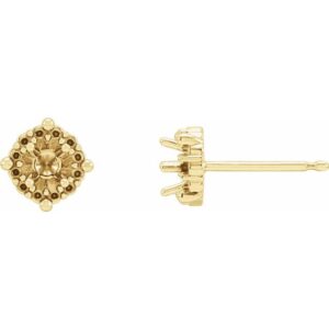 Halo-Style Earrings