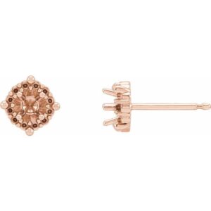 Halo-Style Earrings
