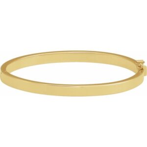 Hinged Bangle Bracelet