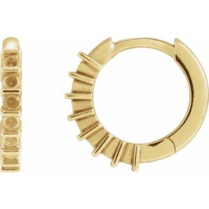Hinged Hoop Earrings