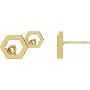 Honeycomb Earrings