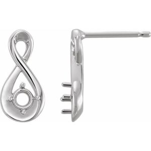 Infinity-Inspired Earrings