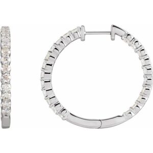 Inside-Outside Hoop Earrings
