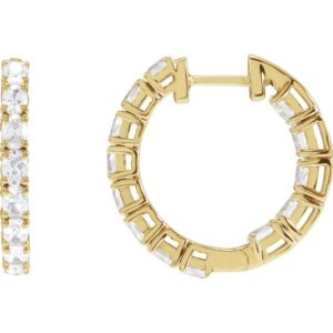 Inside-Outside Hoop Earrings