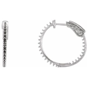 Inside-Outside Hoop Earrings