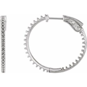 Inside-Outside Hoop Earrings