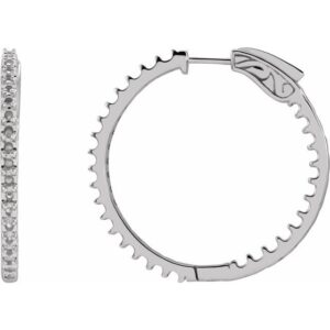Inside-Outside Hoop Earrings