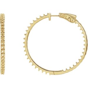 Inside-Outside Hoop Earrings