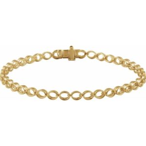 Lab-Grown Diamond Line Bracelet