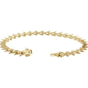 Lab-Grown Diamond Line Bracelet