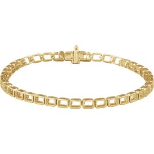Lab-Grown Diamond Line Bracelet