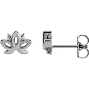 Lotus Earrings