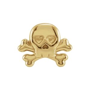 Petite Skull & Crossbones Earrings