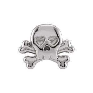 Petite Skull & Crossbones Earrings