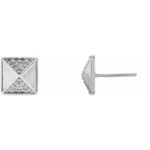 Pyramid Earrings