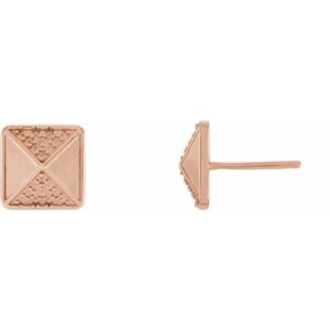 Pyramid Earrings