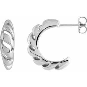 Rope Hoop Earrings