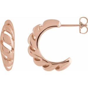 Rope Hoop Earrings