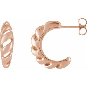 Rope Hoop Earrings