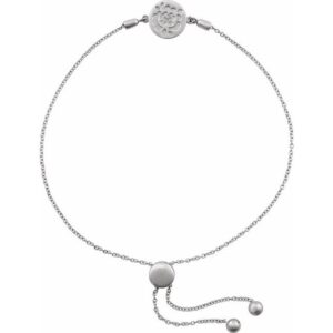 Rose Bolo Bracelet