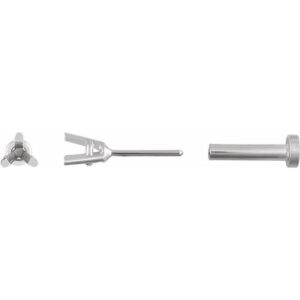 Round 3-Prong Press Fit Stud Earrings