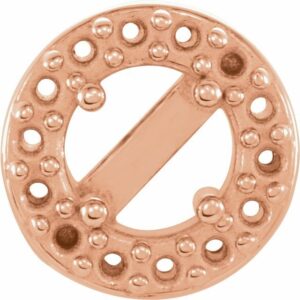 Round 4-Prong Halo-Style Earrings