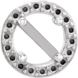 Round 4-Prong Halo-Style Earrings