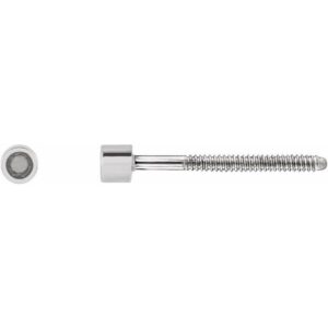 Round Micro Bezel-Set Stud Earrings