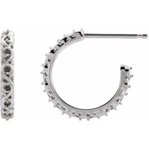 Sculptural Hoop Earrings