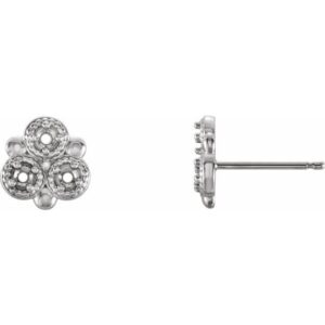 Three-Stone Earrings
