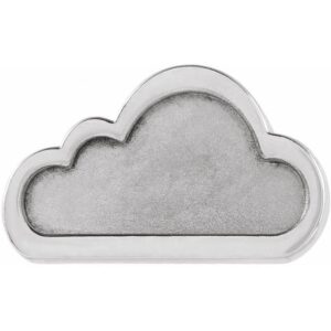 Tiny Cloud Earrings