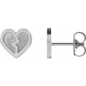 Tiny Heart Earrings