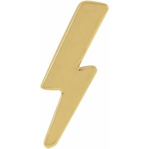 Tiny Lightning Bolt Earrings
