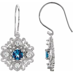 Vintage-Inspired Filigree Earrings