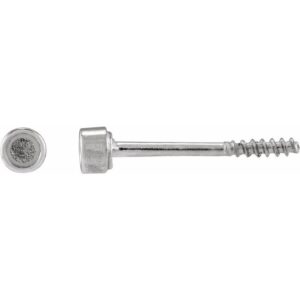 Youth Bezel-Set Stud Earrings