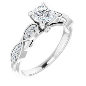 122524 Infinity-Inspired Engagement Ring