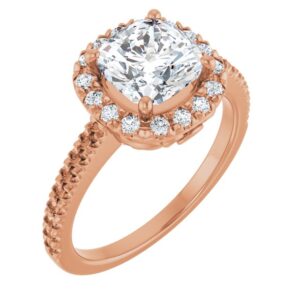 201354 Halo-Style Ring
