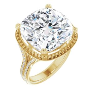 121188 Halo-Style Engagement Ring